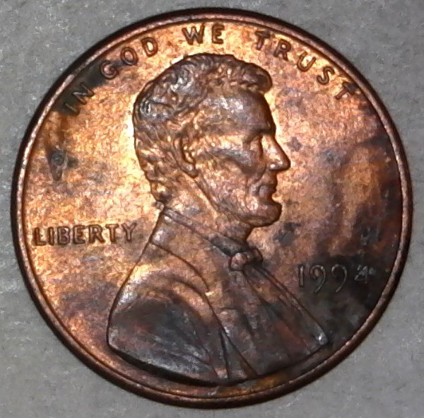1994-P-Lincoln-Memorial-Cent-With-Major-Die-Rotation-On-Reverse!-3RD-One!